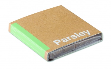 Logotrade promotional merchandise image of: Compost with seeds "PARSLEY"