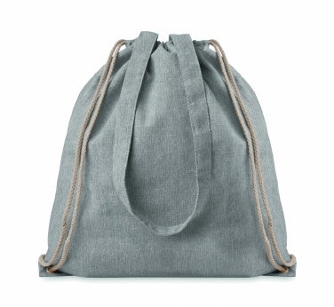 Logo trade promotional merchandise picture of: 140gr/m² recycled fabric bag