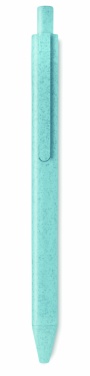 Logo trade advertising products picture of: Wheat Straw/ABS push type pen
