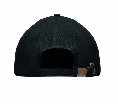 Logo trade advertising products image of: Brushed heavy cotton 6 panel Ba
