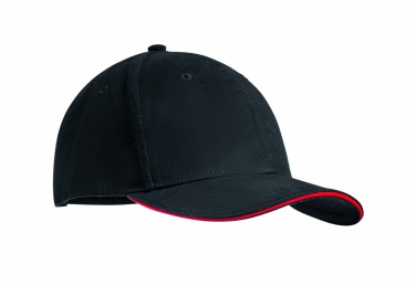 Logo trade promotional gift photo of: Brushed heavy cotton 6 panel Ba
