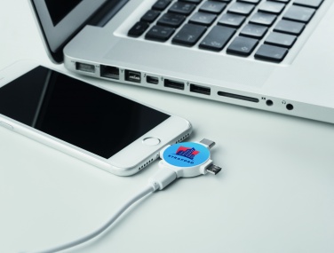 Logotrade promotional product picture of: 3 in 1 cable adapter