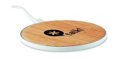 Logotrade business gifts photo of: Wireless charger round 5W TISPAD