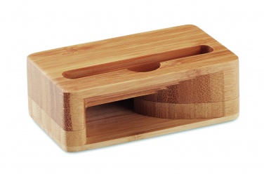 Logotrade advertising product image of: Bamboo phone stand-amplifier CARACOL
