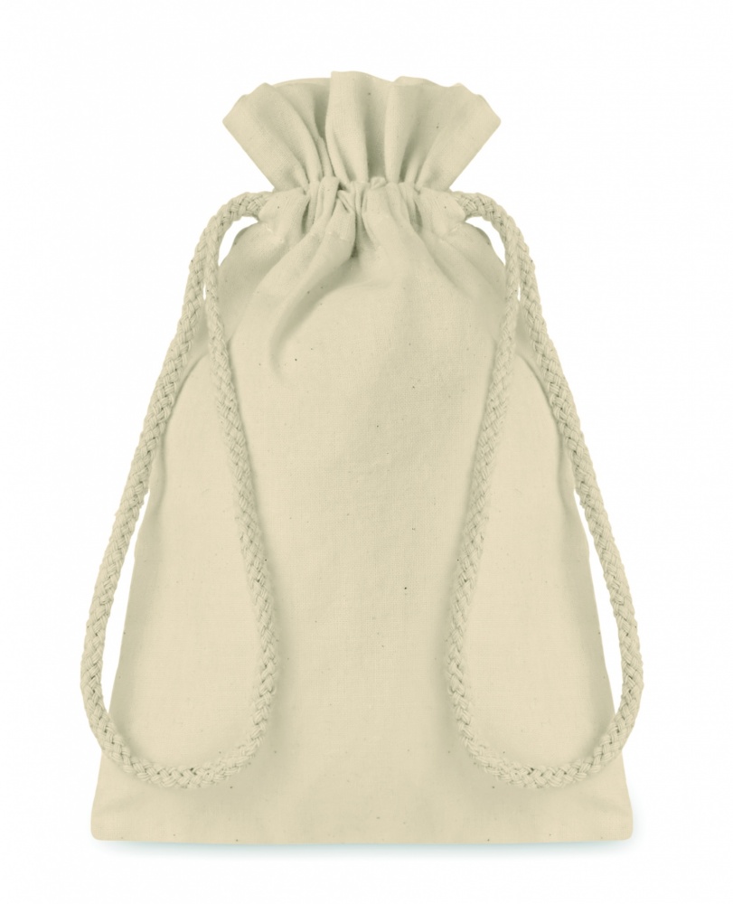 Logo trade corporate gift photo of: Small Cotton draw cord bag
