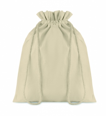 Logotrade promotional item picture of: Medium Cotton draw cord bag