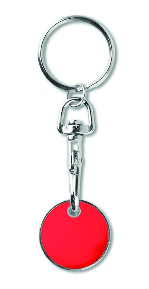 Logotrade advertising product picture of: Key ring token (€uro token)