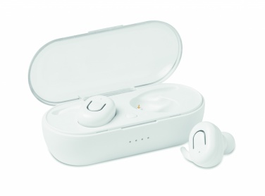 Logotrade promotional merchandise image of: TWS earbuds with charging box