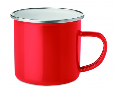 Logotrade promotional product image of: Metal mug with enamel layer