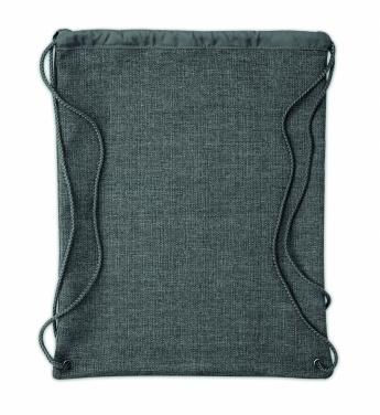 Logotrade promotional merchandise image of: 1200D heathered drawstring bag