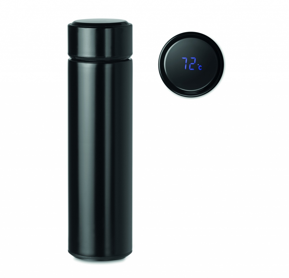 Logotrade promotional giveaway image of: Bottle with touch thermometer