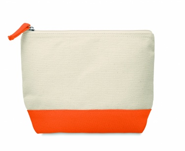 Logotrade promotional gifts photo of: Bicolour cotton cosmetic bag