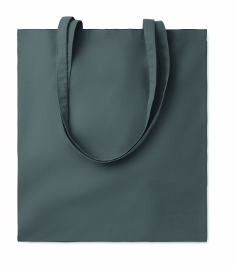 Logo trade promotional giveaways picture of: 180gr/m² cotton shopping bag