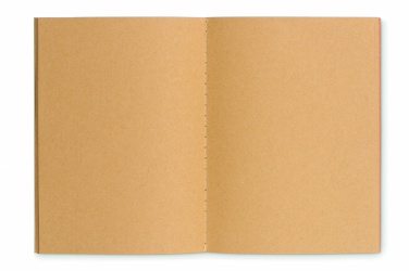 Logo trade promotional giveaways image of: A6 recycled notebook 80 plain