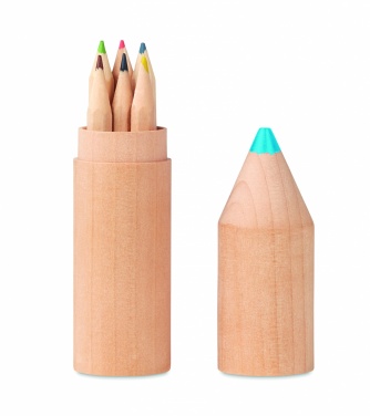 Logotrade corporate gifts photo of: 6 pencils in wooden box