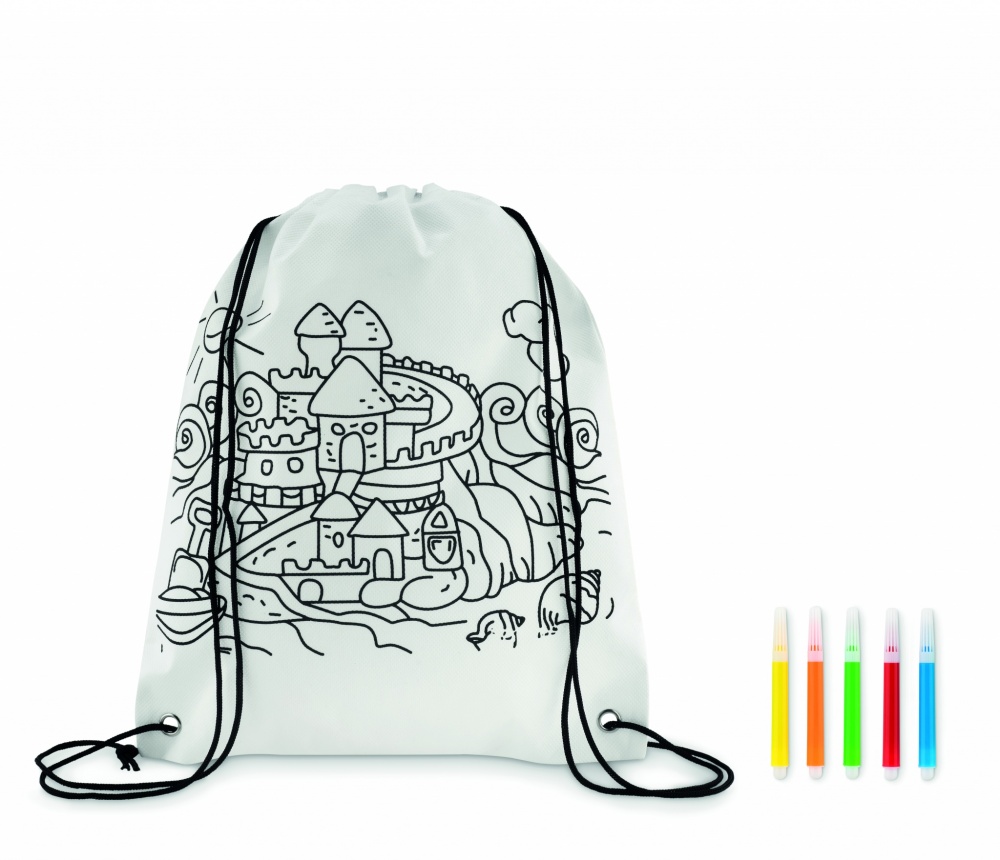 Logotrade business gifts photo of: Non woven kids bag with pens