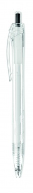 Logo trade promotional giveaway photo of: RPET push ball pen