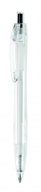 Logo trade promotional item photo of: RPET push ball pen