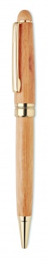 Logotrade corporate gift picture of: Bamboo twist-action ballpoint pen in a box