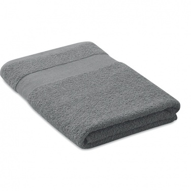 Logo trade promotional items image of: Towel organic cotton 140x70cm