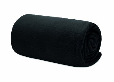 Logotrade promotional product picture of: RPET fleece travel blanket