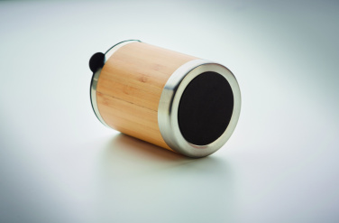 Logotrade corporate gift image of: Tumbler in bamboo cover 250ml