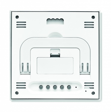 Logotrade promotional merchandise picture of: Weather station bamboo front TURKU