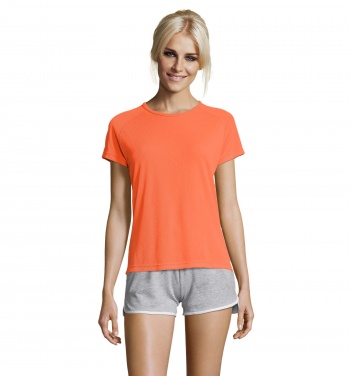 Logotrade promotional merchandise image of: SPORTY WOMEN T-SHIRT POLYES
