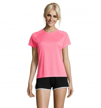 Logo trade promotional products picture of: SPORTY WOMEN T-SHIRT POLYES
