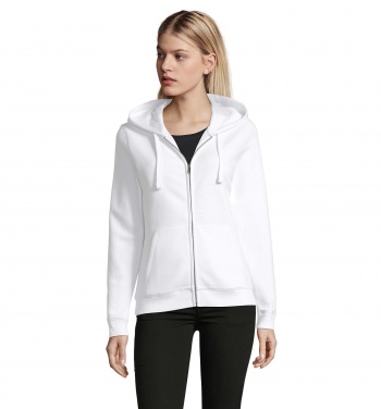 Logotrade promotional product image of: SPIKE WOMEN ZIP HOOD SWEAT