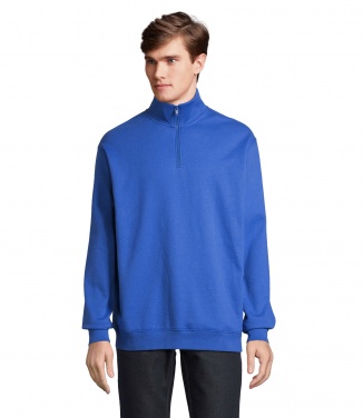 Logo trade promotional giveaways image of: CONRAD Sweat Zip Collar