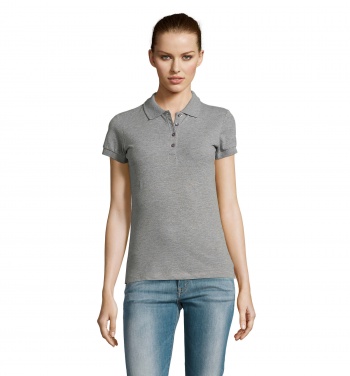 Logo trade promotional giveaways image of: PASSION WOMEN POLO 170g