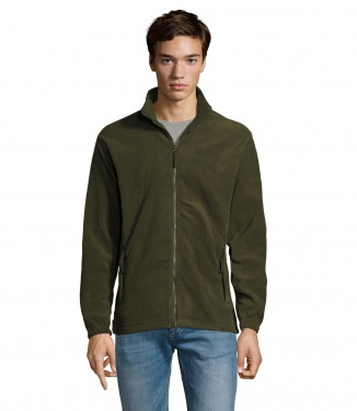 Logo trade corporate gifts image of: NORTH Zipped Fleece Jacket