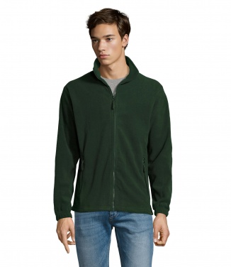 Logo trade promotional merchandise photo of: NORTH Zipped Fleece Jacket