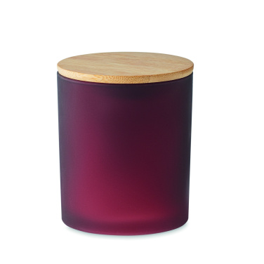 Logotrade promotional merchandise photo of: Plant based wax candle 200 gr