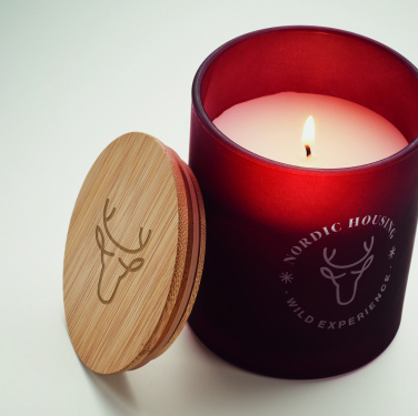 Logotrade promotional gift image of: Plant based wax candle 200 gr