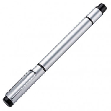 Logo trade promotional item photo of: Metal duo pen GETAFE