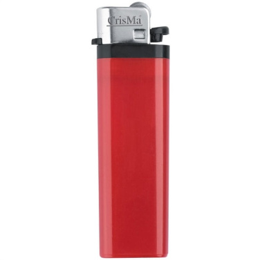 Logo trade promotional merchandise photo of: Disposable lighter KARLSRUHE