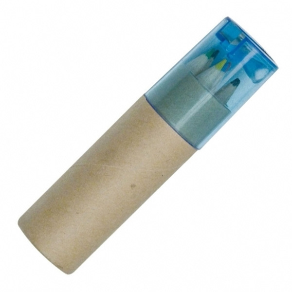 Logo trade promotional products picture of: Wooden crayons BECKY