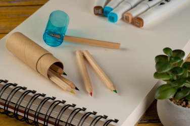 Logotrade promotional gift image of: Wooden crayons BECKY