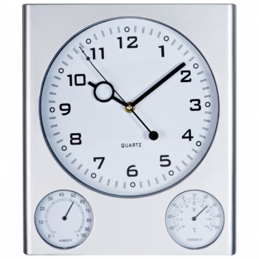 Logotrade promotional product picture of: Plastic wall clock DEN HAAG