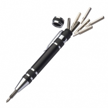 Logo trade advertising product photo of: Meta screwdriver set CORLEONE