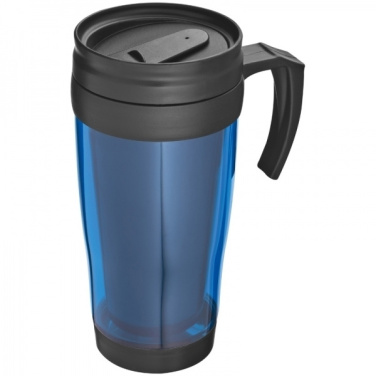 Logo trade business gifts image of: Plastic cup FORT WORTH 400 ml