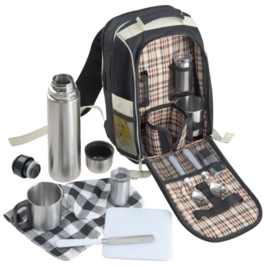 Logotrade promotional giveaway picture of: Luxurious picnic backpack with cool bag GEORGIA