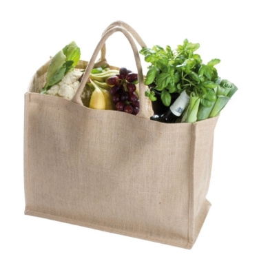 Logo trade promotional items image of: Jute bag, big HANNOVER