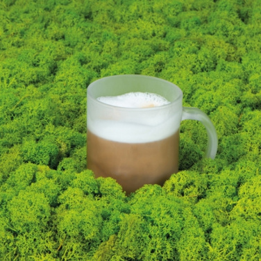 Logo trade corporate gift photo of: Glass coffee mug GENEVA 300 ml