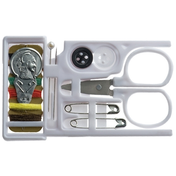 Logo trade advertising products picture of: Travel sewing set LE HAVRE