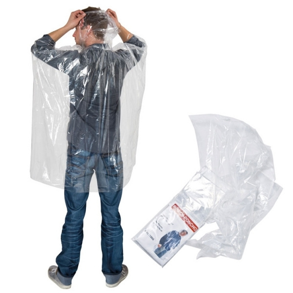 Logo trade promotional products picture of: Emergency poncho TOURS