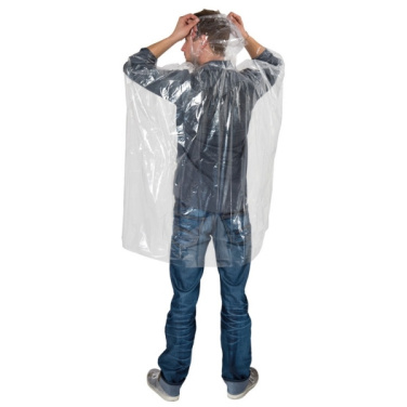 Logo trade promotional products image of: Emergency poncho TOURS