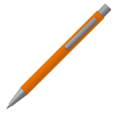 Logotrade advertising products photo of: Metal ballpen soft touch ABU DHABI